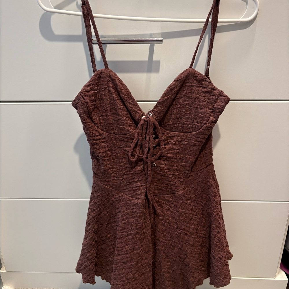 Forever 21 Brown Cute Dress